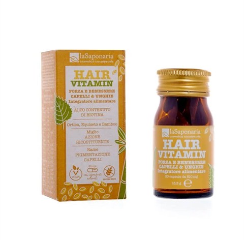 HAIR VITAMIN FORZA e BENESSERE CAPELLI e UNGHIE - INTEGRATORE