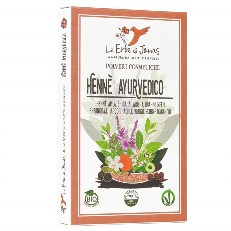 HENNÈ AYURVEDICO Le Erbe di Janas Le Erbe di Janas