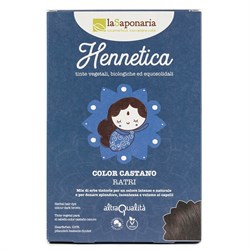 HENNETICA - COLOR CASTANO  RATRI  La Saponaria