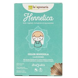 HENNETICA - COLOR NOCCIOLA  LAKSHMI  La Saponaria