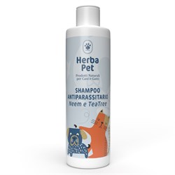 herba pet shampoo antiparassitario al neem