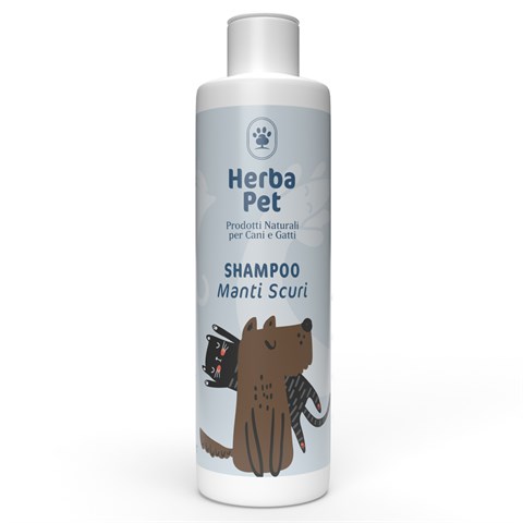 HERBA PET - SHAMPOO MANTI SCURI