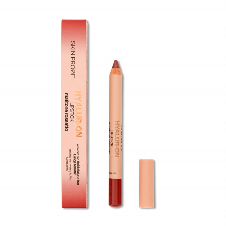 HYALUR-ON - MATITONE ROSSETTO 02 BRICK RED Skin Proof Skin Proof