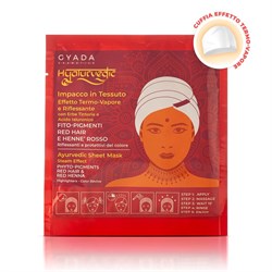 HYALURVEDIC - IMPACCO IN TESSUTO RIFLESSANTE  RED HAIR  Gyada Cosmetics