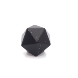 ICOSAEDRO DI SHUNGITE LUCIDA Cristalli e altro
