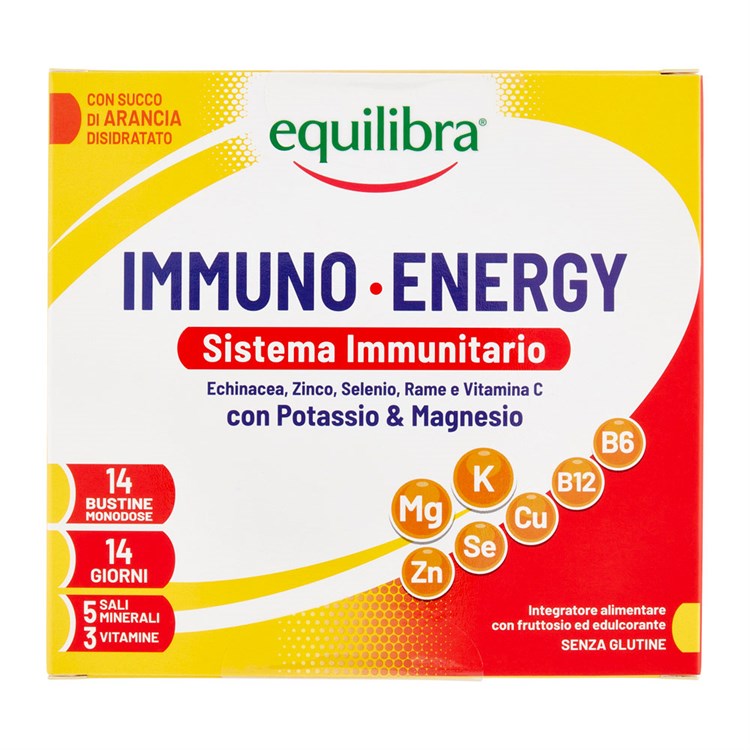 IMMUNO-ENERGY CON POTASSIO & MAGNESIO Equilibra Equilibra