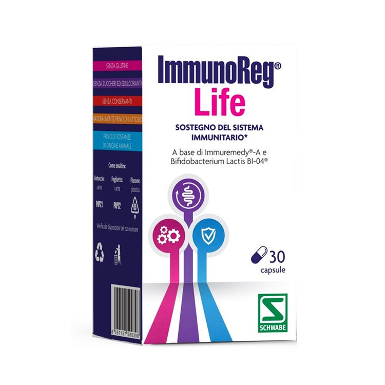 IMMUNOREG LIFE - INTEGRATORE *Non più assortito *Non più assortito