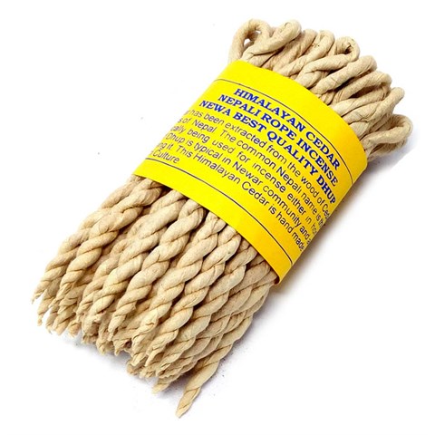 INCENSO a CORDA ALLE ERBE PURE "HIMALAYAN CEDAR"