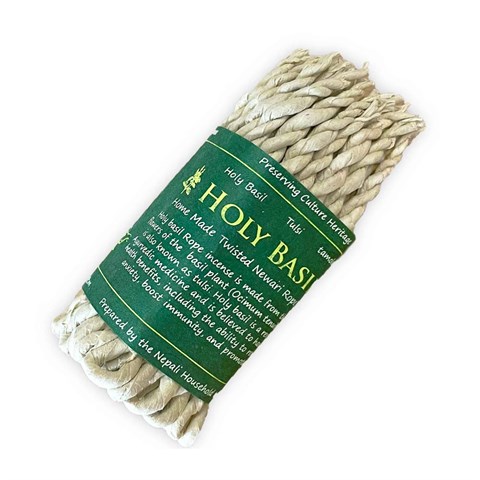 INCENSO a CORDA ALLE ERBE PURE "HOLY BASIL"