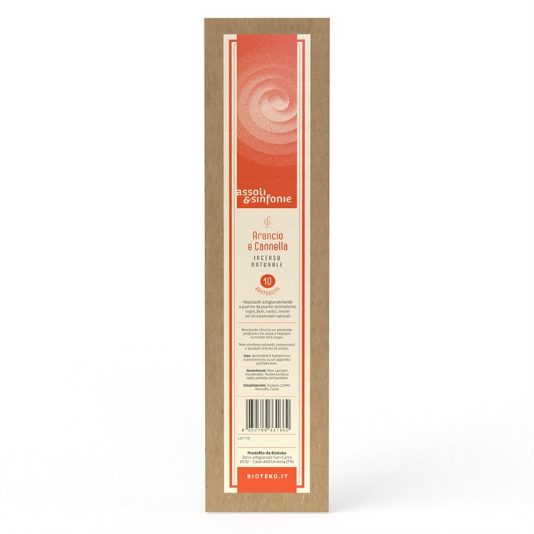 INCENSO - ARANCIO & CANNELLA *Non più assortito *Non più assortito
