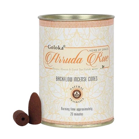 GOLOKA - INCENSO BACKFLOW ARRUDA RUE