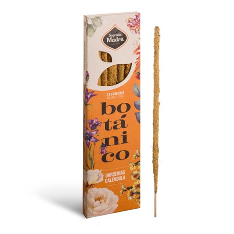 SAGRADA MADRE - INCENSO "BOTANICO" GARDENIA & CALENDULA