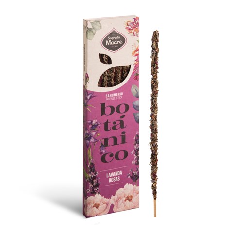 SAGRADA MADRE - INCENSO "BOTANICO" LAVANDA & ROSA