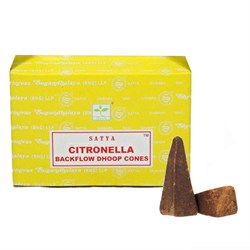 incenso citronella satya backflow