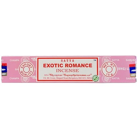SATYA - INCENSO EXOTIC ROMANCE