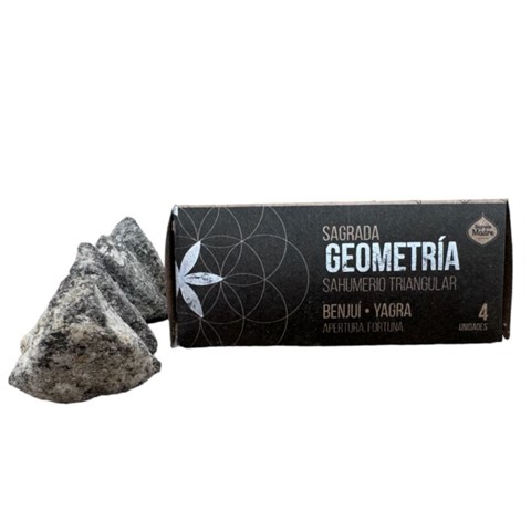 SAGRADA MADRE - INCENSO "GEOMETRIA SACRA" BENZOINO & YAGRA