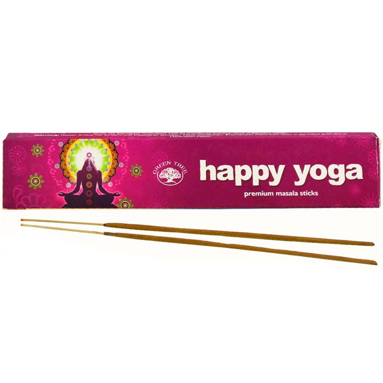 INCENSO HAPPY YOGA - GREEN TREE Incensi & Accessori Incensi & Accessori