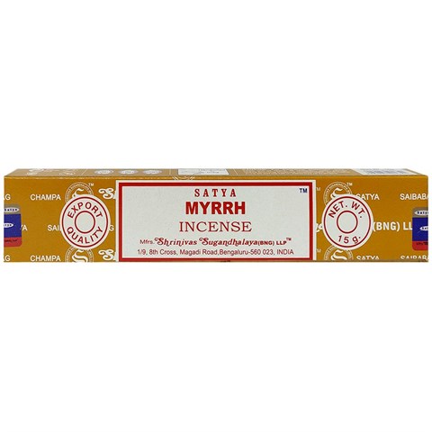 SATYA - INCENSO MYRRH
