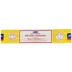incenso nag champa seven chakra satya