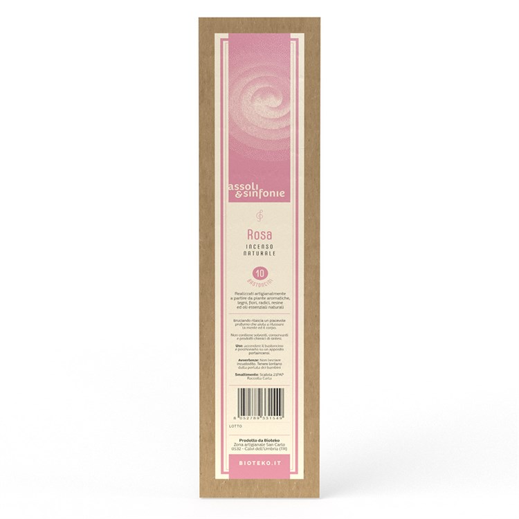 INCENSO - ROSA Bioteko Bioteko