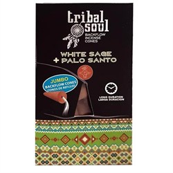 incenso salvia bianca e palo santo tribal soul backflow