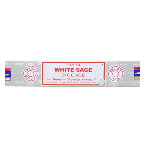 SATYA - INCENSO WHITE SAGE