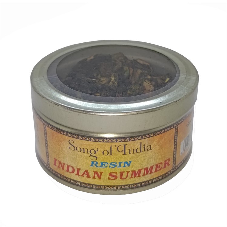 INDIAN SUMMER - INCENSO IN RESINA - SONG OF INDIA *Non più assortito *Non più assortito