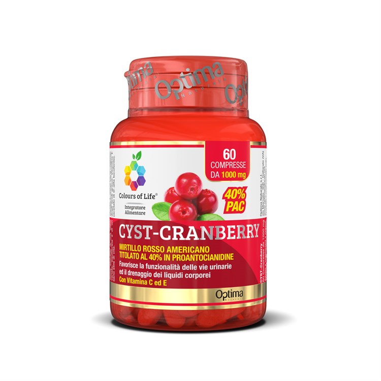 INTEGRATORE CYST - CRANBERRY Optima Naturals Optima Naturals