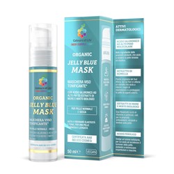 JELLY BLUE - MASCHERA VISO TONIFICANTE Optima Naturals