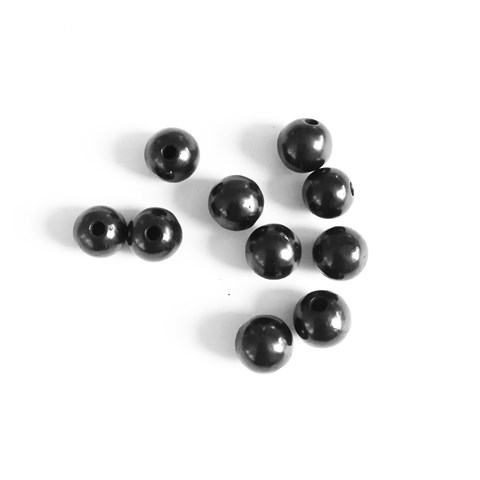 KIT DI 10 PERLE TONDE - SHUNGITE