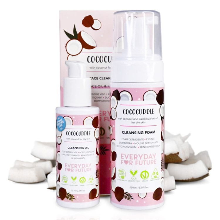 KIT DOPPIA DETERSIONE EMOLLIENTE - COCOCUDDLE Everyday for future Everyday for future