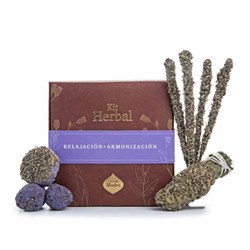 KIT  HERBAL  RILASSAMENTO E ARMONIZZAZIONE - SAGRADA MADRE Incensi & Accessori