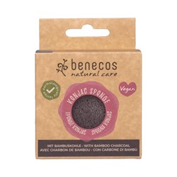 konjac sponge carbone di bambu benecos
