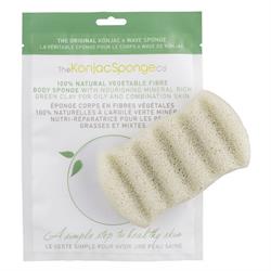 KONJAC SPONGE CORPO  ARGILLA VERDE  