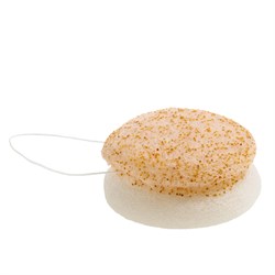 KONJAC SPONGE VISO  NOCE  2in1 Lady Green