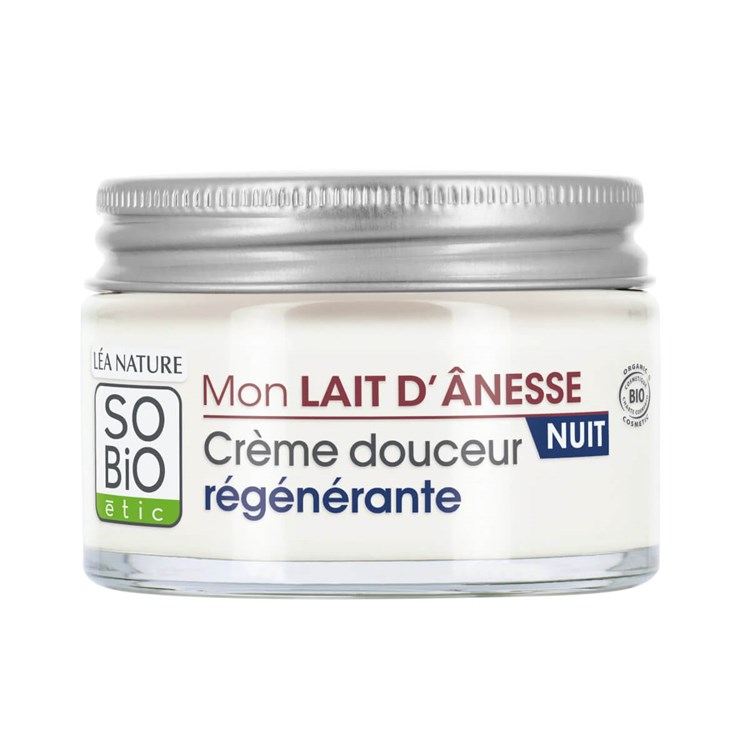 LATTE D'ASINA - CREMA NOTTE RIGENERANTE So'Bio étic So'Bio étic