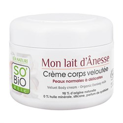 LATTE D'ASINA - CREMA CORPO VELLUTATA NUTRIENTE So'Bio étic