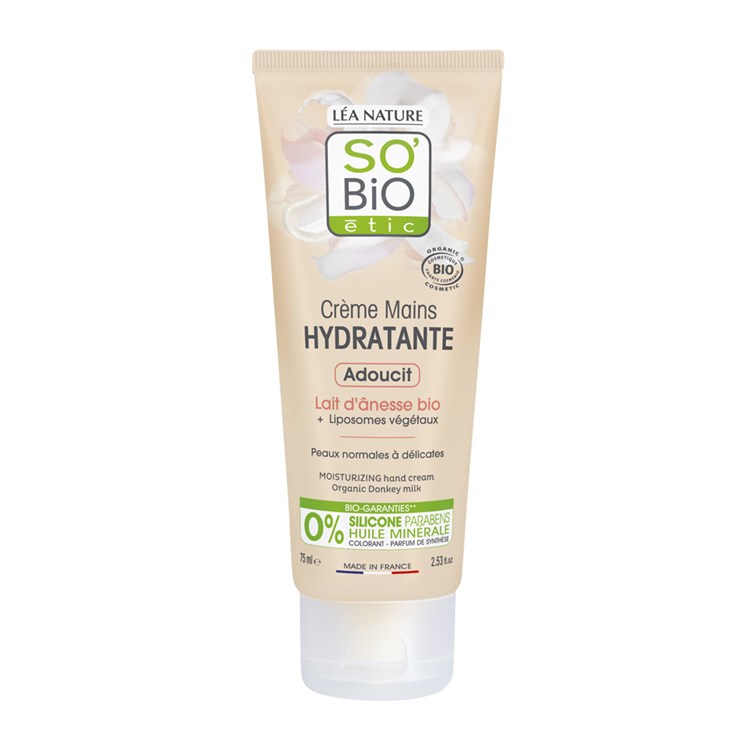 LATTE D'ASINA - CREMA MANI CAREZZA IDRATANTE So'Bio étic So'Bio étic