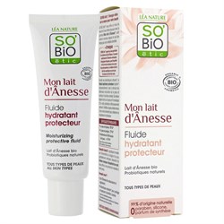 latte dasina fluido viso idratante protettivo