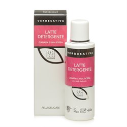 latte detergente canapa e uva rossa