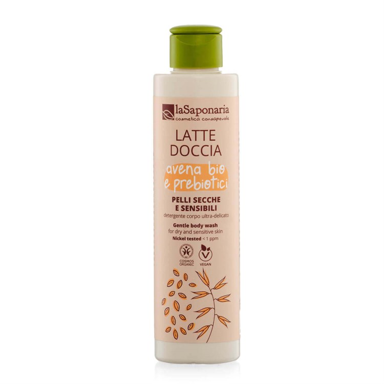 LATTE DOCCIA PELLI SECCHE E SENSIBILI La Saponaria La Saponaria