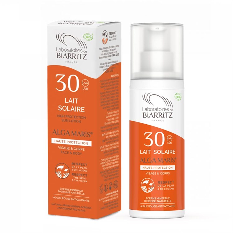 LATTE SOLARE VISO & CORPO SPF 30 - ALGA MARIS Laboratoires de Biarritz Laboratoires de Biarritz