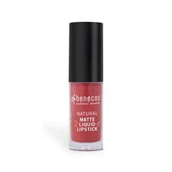 MATTE LIQUID LIP STICK - TRUST IN RUST Benecos
