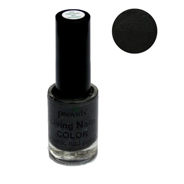 LIVING NAILS COLOR - 09 BLACK Provida Organics Provida Organics