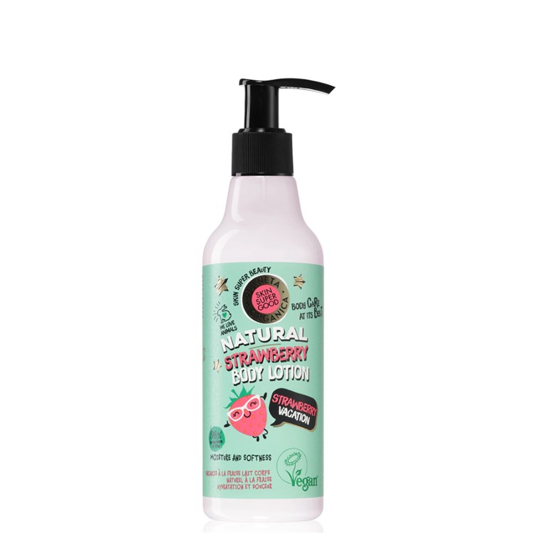 LOZIONE CORPO EMOLLIENTE ALLA FRAGOLA Organic Shop Organic Shop