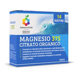 magnesio 375 citrato organico integratore