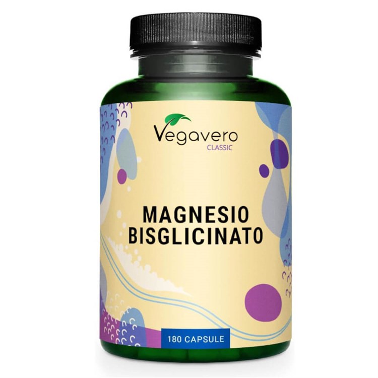 MAGNESIO BISGLICINATO - INTEGRATORE NATURALE Vegavero Vegavero