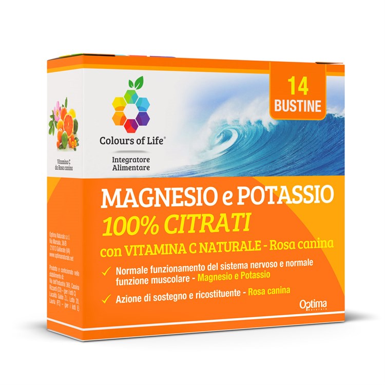 MAGNESIO, POTASSIO, ROSA CANINA Optima Naturals Optima Naturals