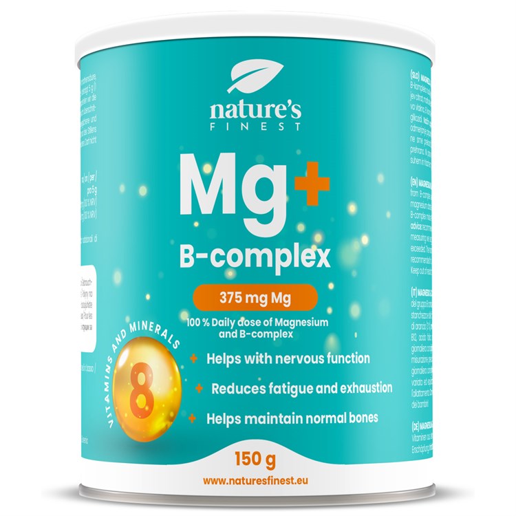 MAGNESIO + B-COMPLEX - INTEGRATORE Nature's finest Nature's finest