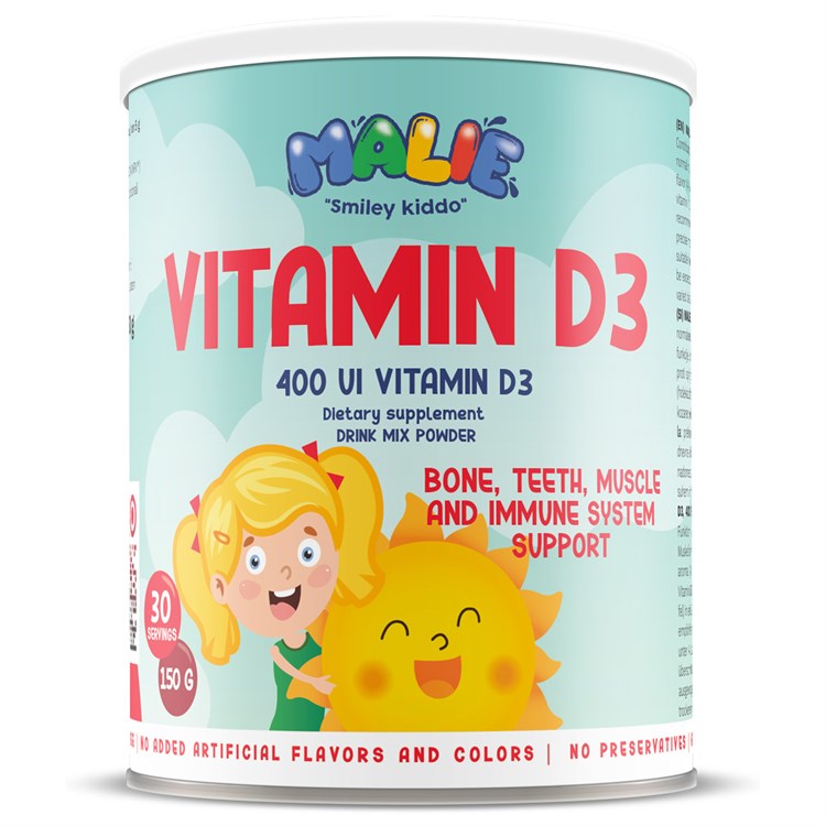 MALIE - VITAMINA D3 - INTEGRATORE PER BAMBINI *Non più assortito *Non più assortito